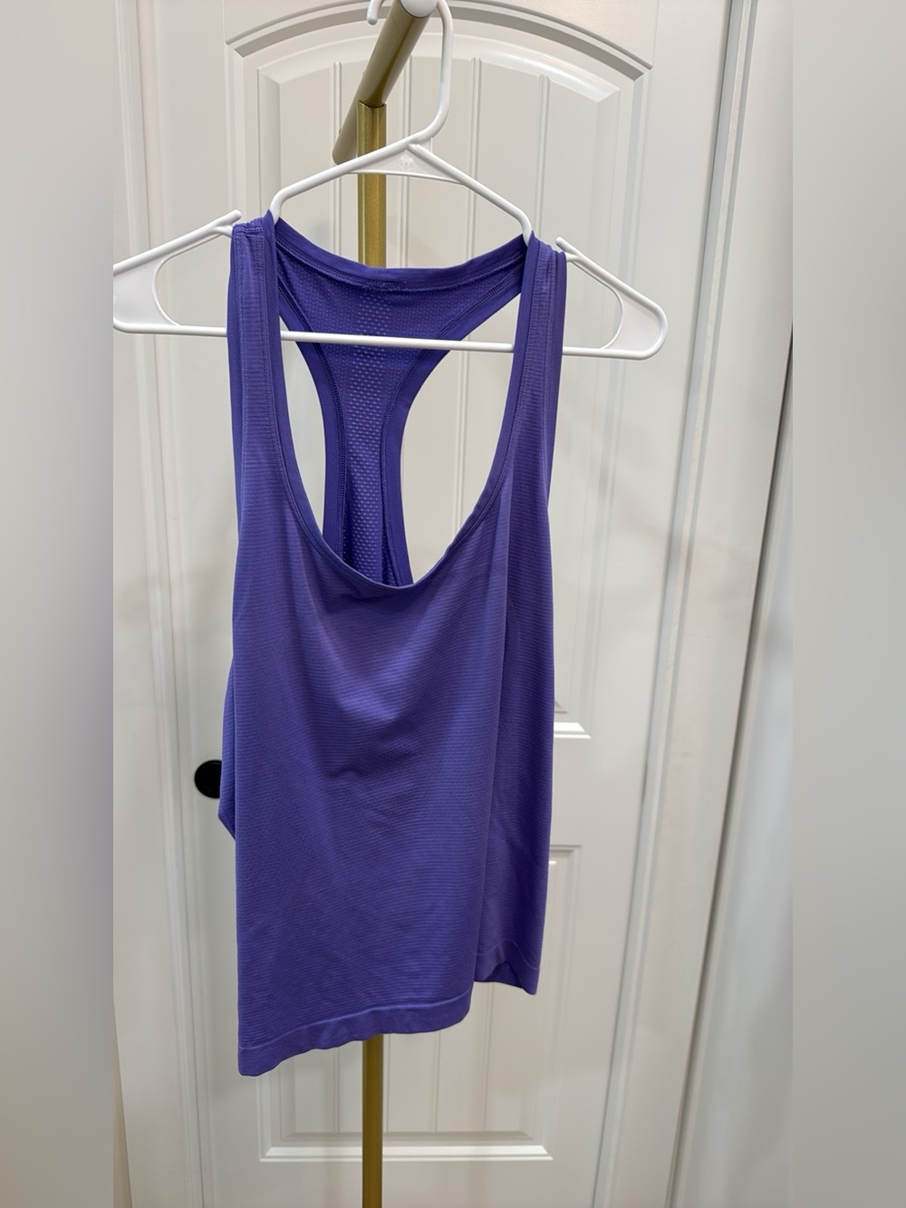 Lululemon Purple Scoop Neck Racerback Swiftly Tank Top